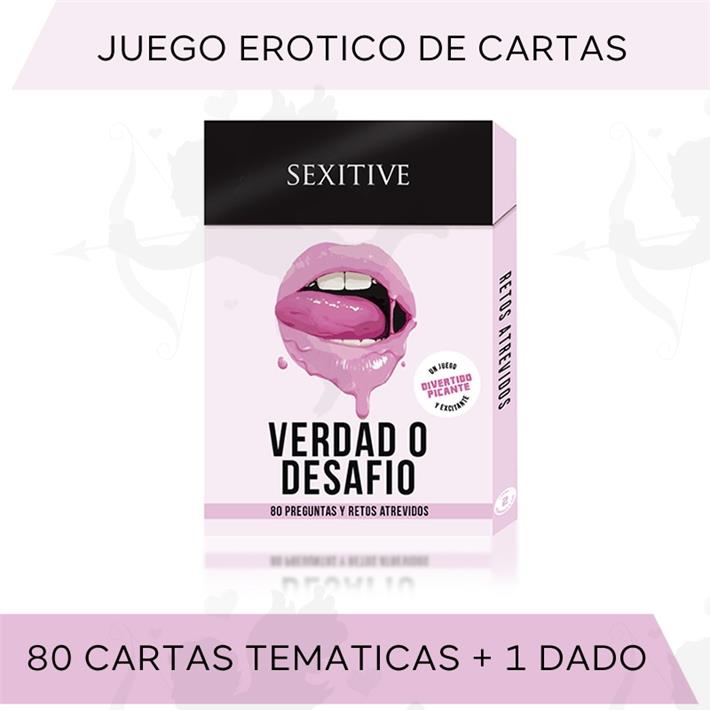  Juego de cartas Verdad Desafío 